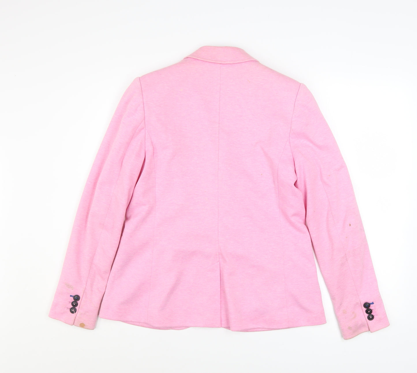 Joules Women’s Pink Regular Fit Blazer Jacket Size 12