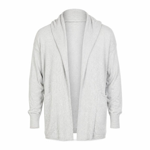 Topman Men Grey XS Cotton Knit Open Cardigan Jumper