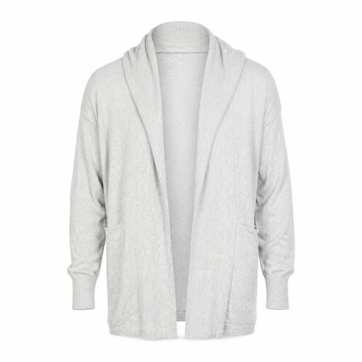 Topman Men Grey XS Cotton Knit Open Cardigan Jumper