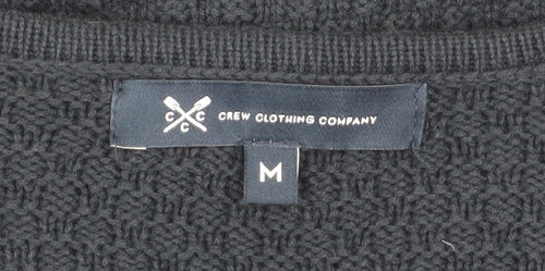 Crew Clothing Company Women’s Blue Knit Open Cardigan Size M