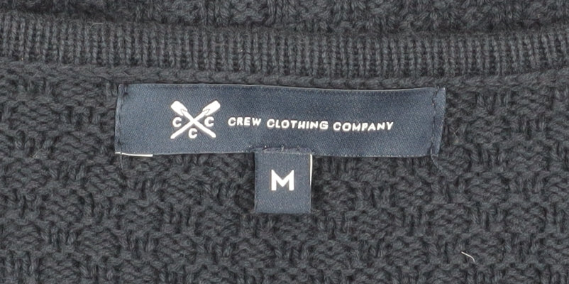 Crew Clothing Company Women’s Blue Knit Open Cardigan Size M