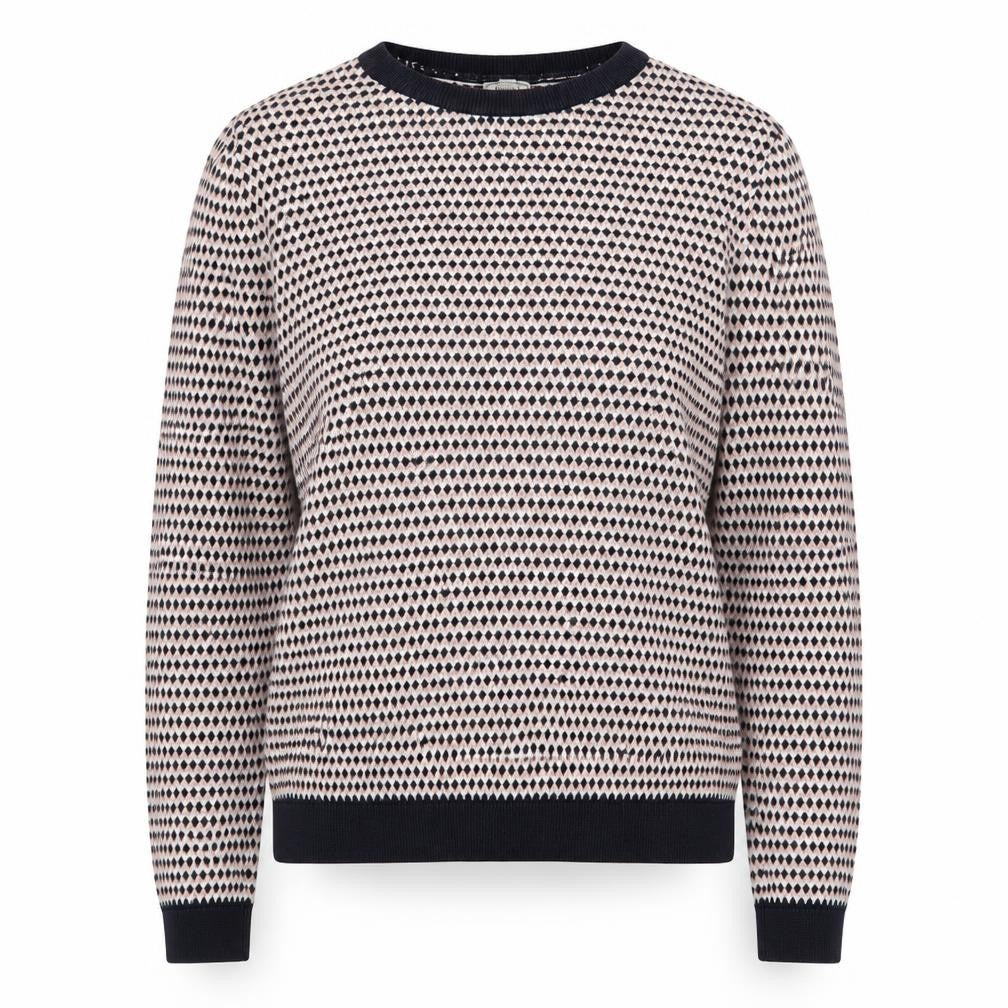 Pimkie Women’s Multicoloured Crew Neck Knit Jumper Size 12