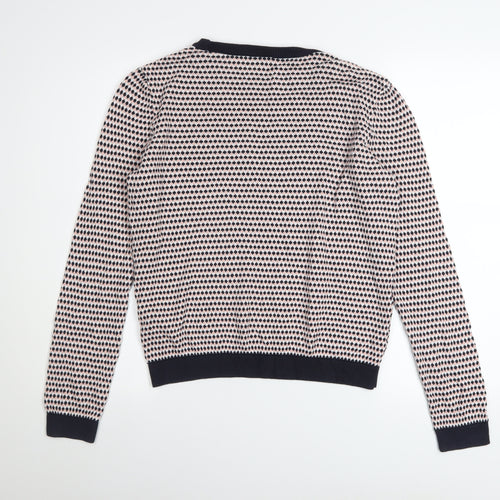 Pimkie Women’s Multicoloured Crew Neck Knit Jumper Size 12