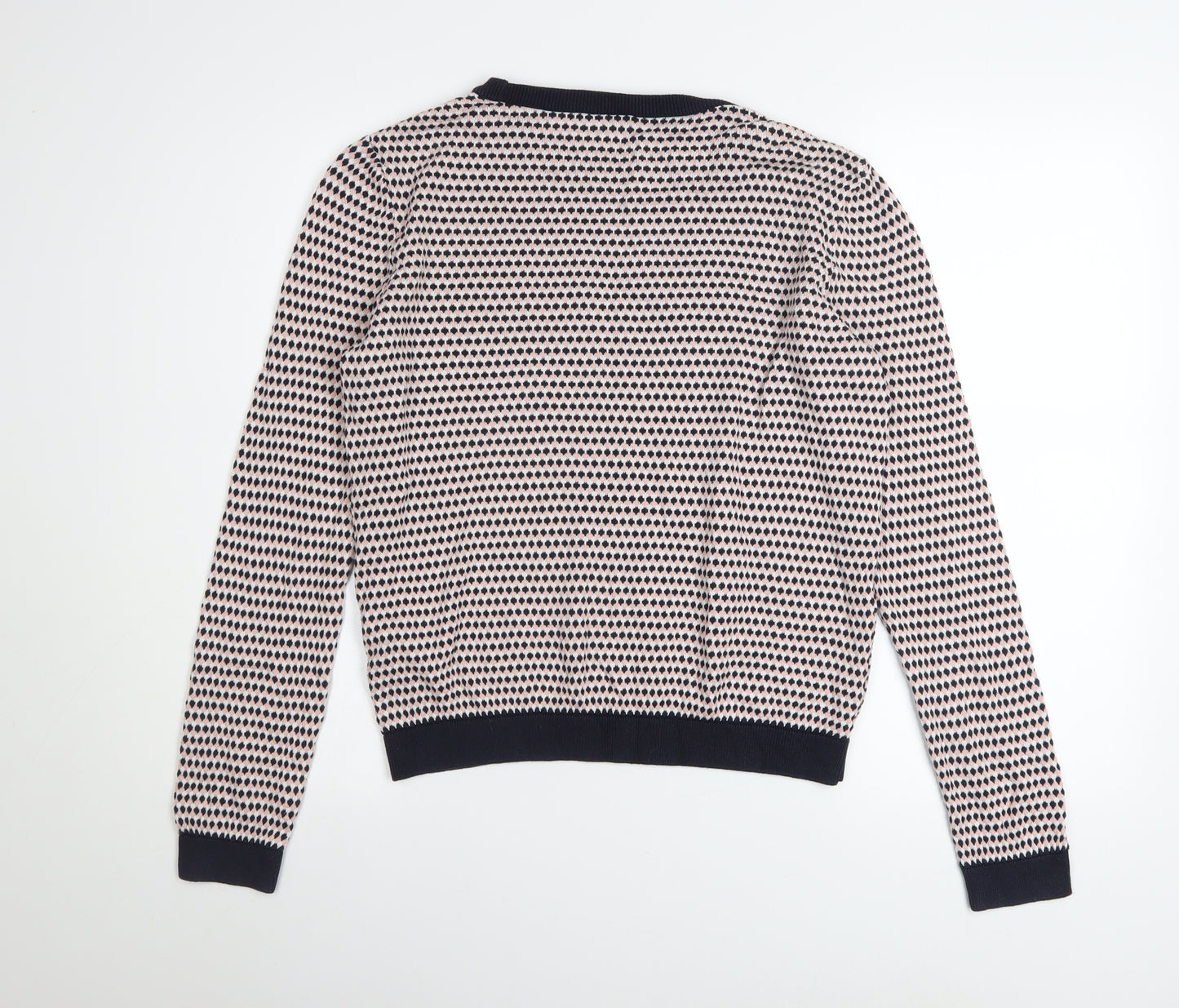 Pimkie Women’s Multicoloured Crew Neck Knit Jumper Size 12