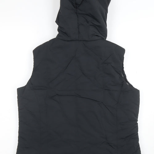 Marks and Spencer Men's Black Hooded Puffer Waistcoat Size L 42in