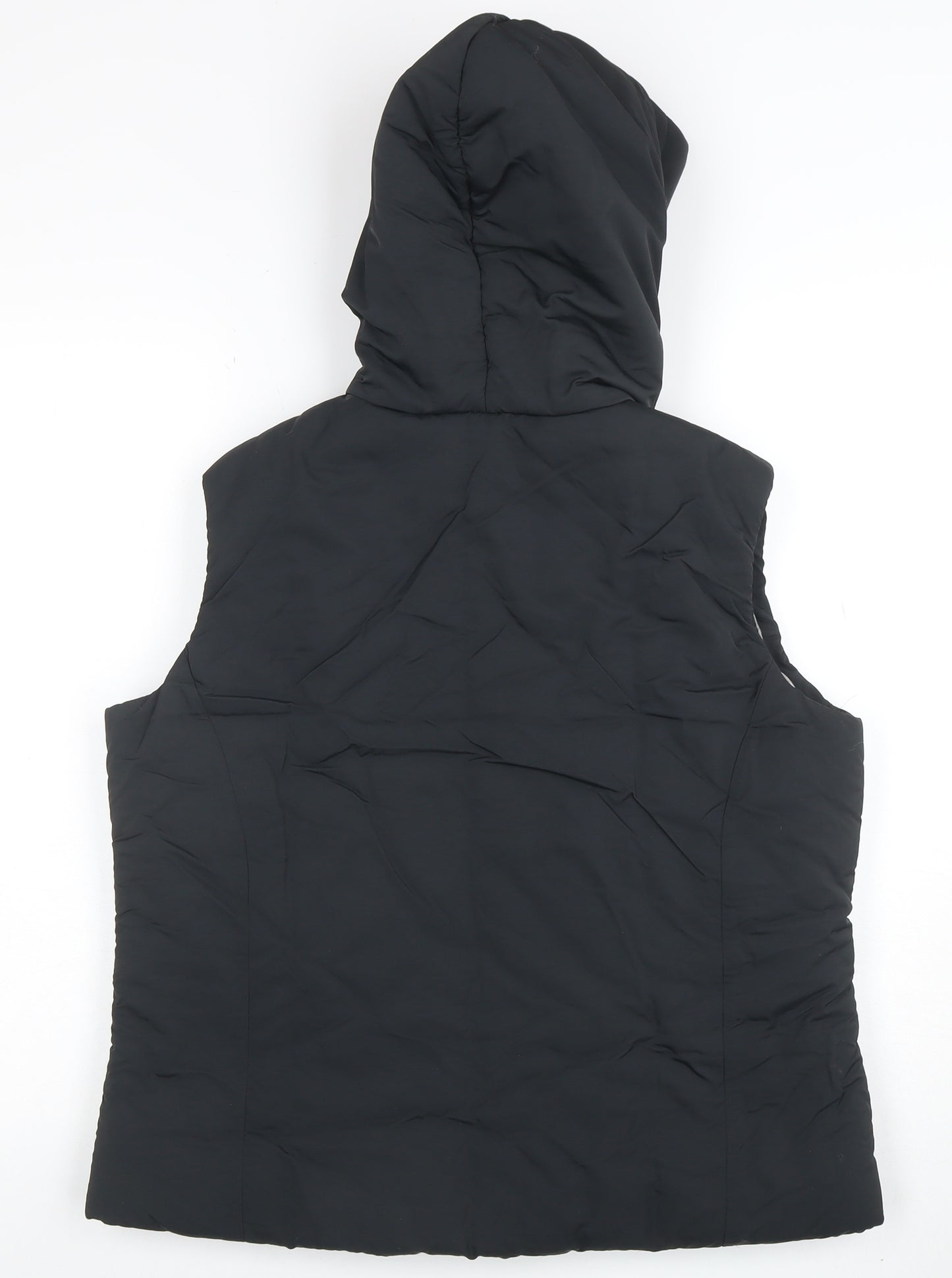 Marks and Spencer Men's Black Hooded Puffer Waistcoat Size L 42in