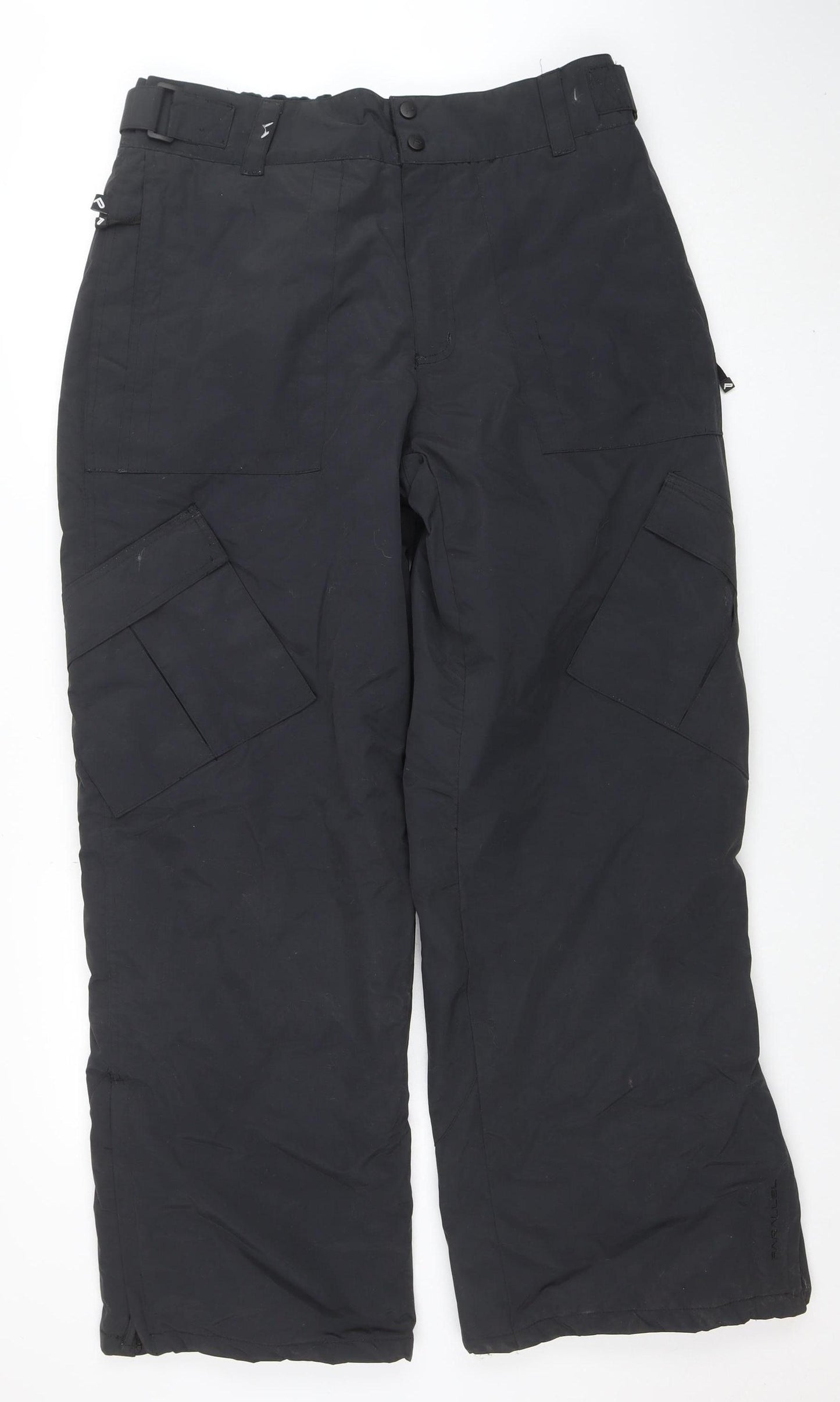 Parallel Men's Black L Snowproof Insulated Ski Snow Pants