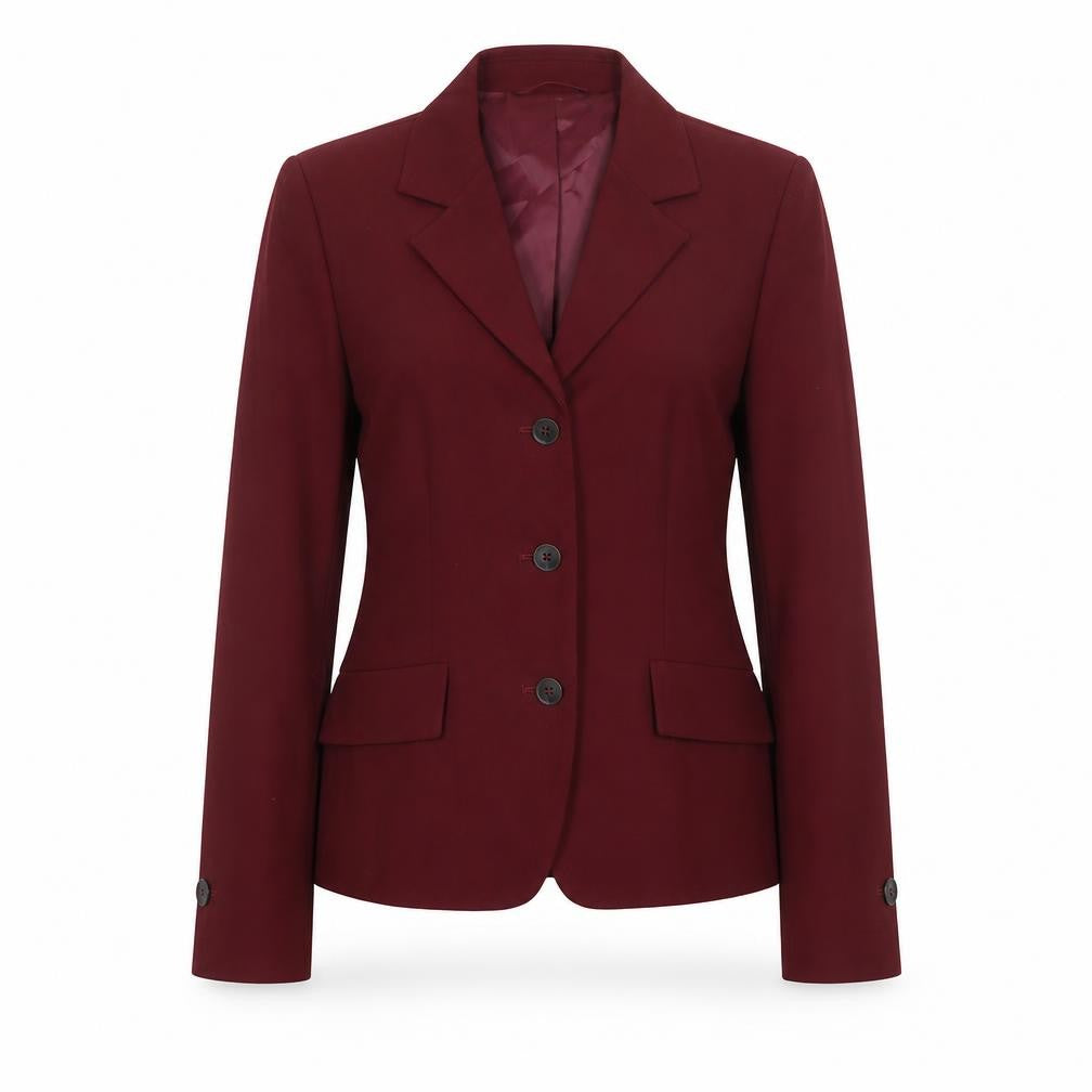 Front view of Marks & Spencer Women's Red, size 8, Tailored Blazer Jacket
