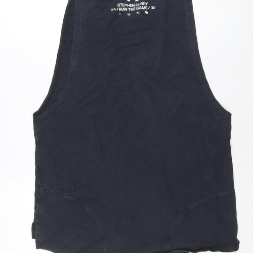 Under Armour Men’s Black Sleeveless Stephen Curry HeatGear Athletic T-Shirt M