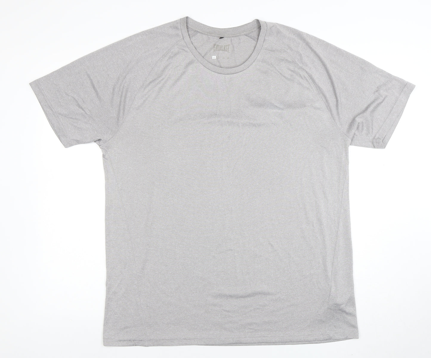 Everlast Mens Grey 2XL Basic Active T-Shirt Gym Top