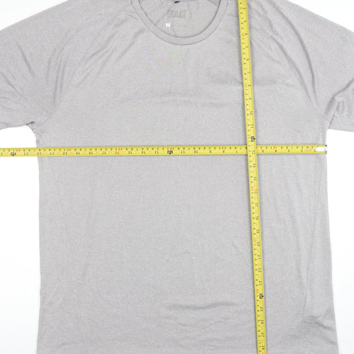 Everlast Mens Grey 2XL Basic Active T-Shirt Gym Top