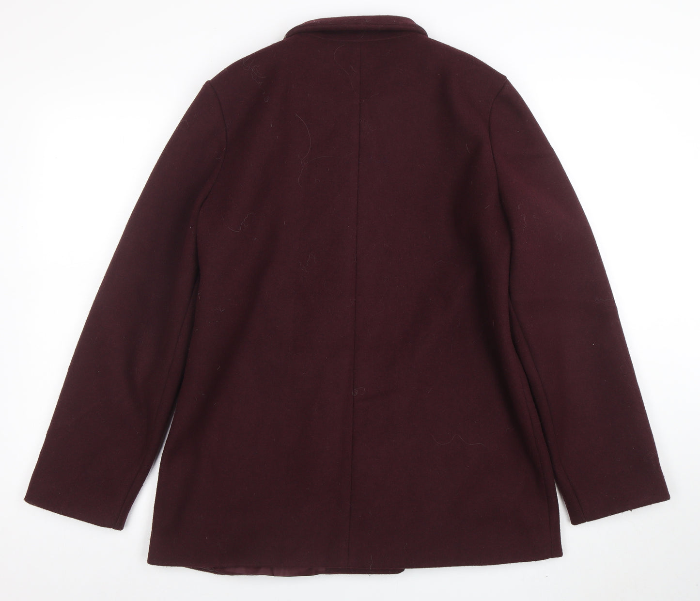 Old Navy Women's Brown Mid-Length Button Coat Size M