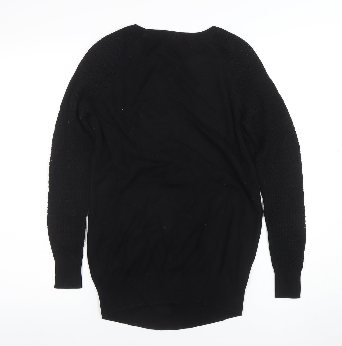 H&M Mama Women's Black Knit Long Sleeve Pullover Jumper Size S