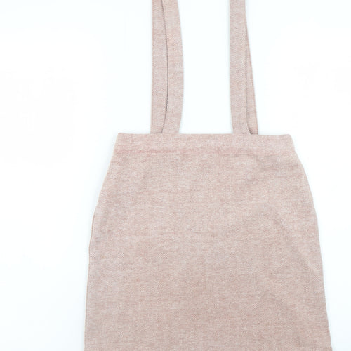 Hollister Women’s Beige A-Line Button Strap Skirt XS