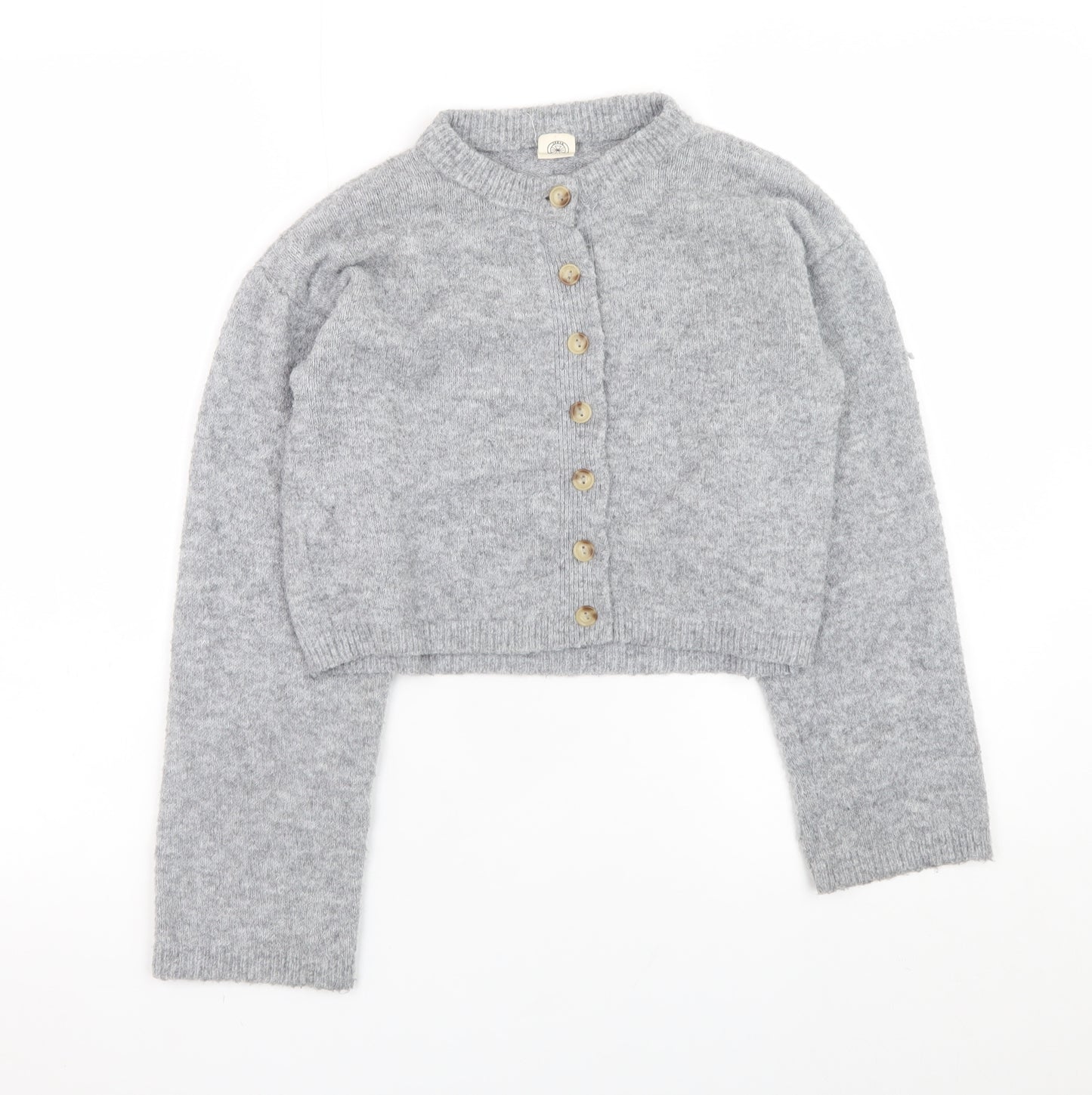 Urban Outfitters Women's Grey Wool Blend Button Cardigan Size S