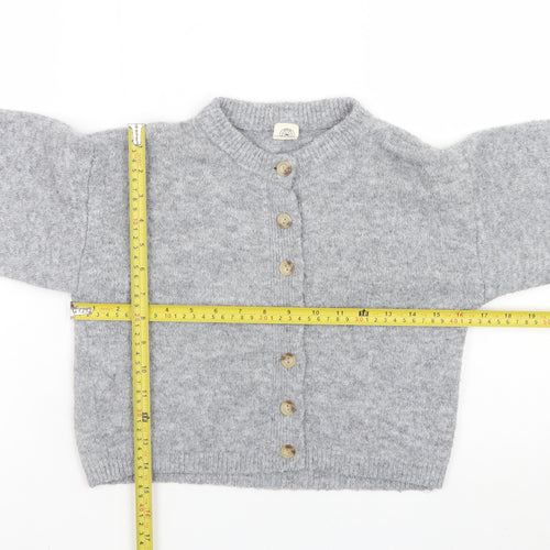 Urban Outfitters Women's Grey Wool Blend Button Cardigan Size S