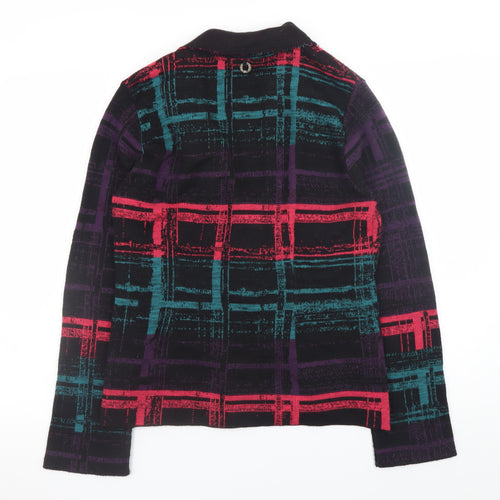 Save The Queen Women’s Multicoloured Collared Cardigan XXL Wool Blend