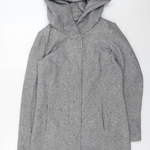 Vero Moda Women’s Grey Hooded Knit Coatigan Size S