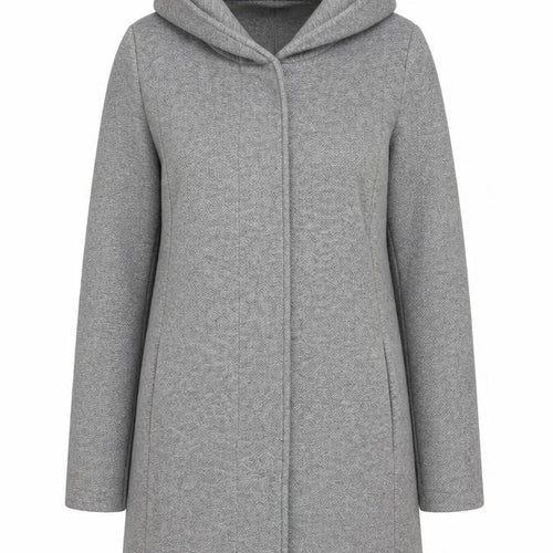 Vero Moda Women’s Grey Hooded Knit Coatigan Size S