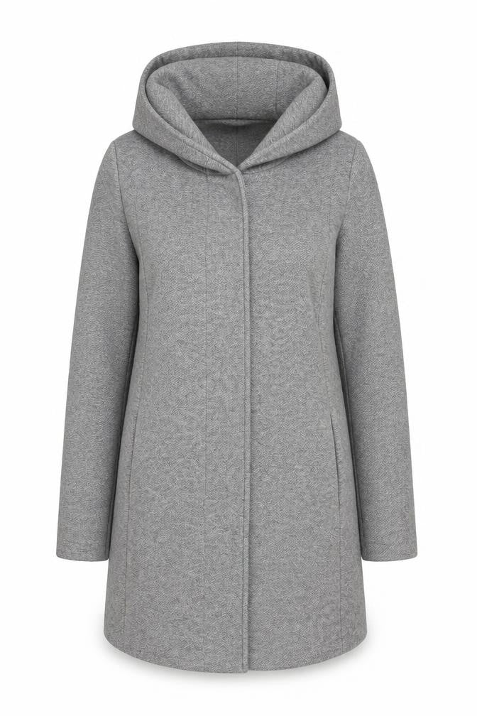 Vero Moda Women’s Grey Hooded Knit Coatigan Size S