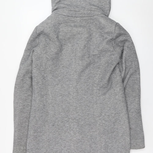 Vero Moda Women’s Grey Hooded Knit Coatigan Size S