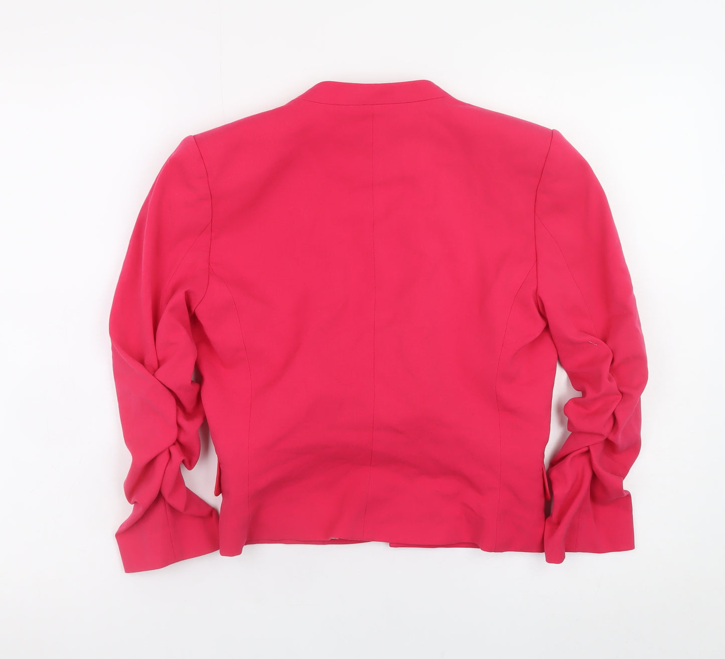 H&M Women’s Pink Blazer Jacket Size 8 Slim Fit Lightweight