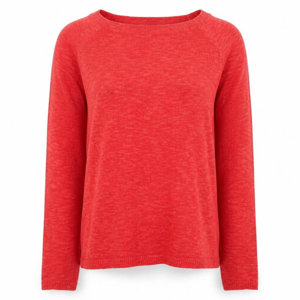 Gap Men Red Cotton Crew Neck Pullover Jumper Size M