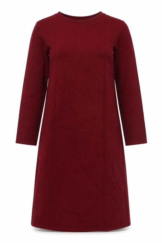 Marks and Spencer Women Red Tall Size 10 Shift Midi Dress