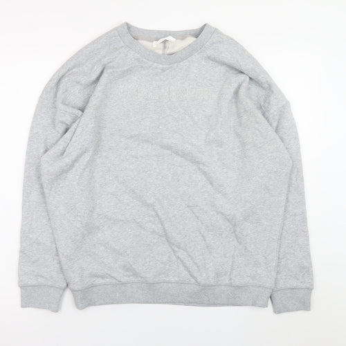 Marks and Spencer Men's Grey XS Los Angeles Embroidered Sweatshirt
