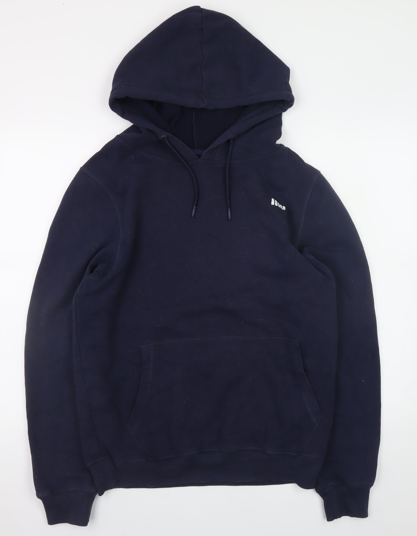 MyProtein Men’s Blue Pullover Hoodie L Regular Fit Gym Fleece