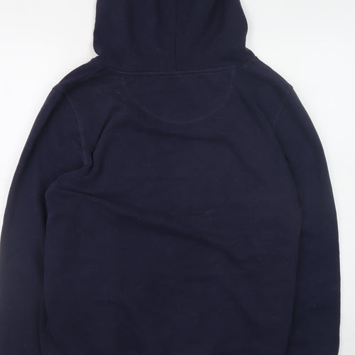 MyProtein Men’s Blue Pullover Hoodie L Regular Fit Gym Fleece
