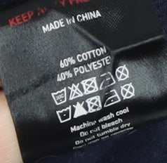 MyProtein Men’s Blue Pullover Hoodie L Regular Fit Gym Fleece