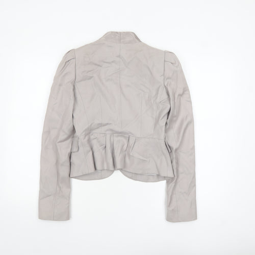 French Connection Women’s Beige Tailored Shawl Blazer Size 8