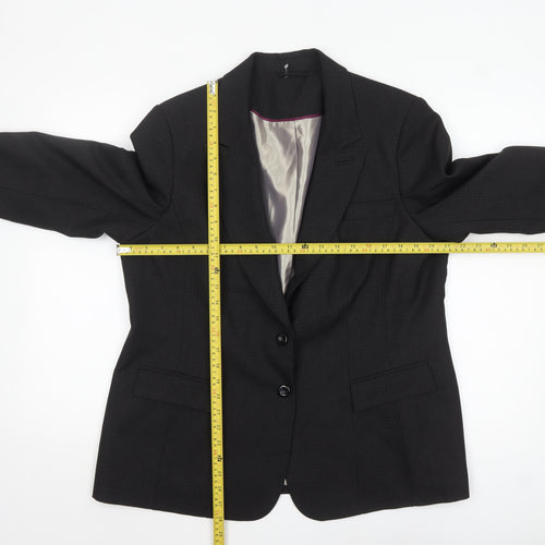 F&F Women Black Size 20 Classic Single-Breasted Suit Jacket