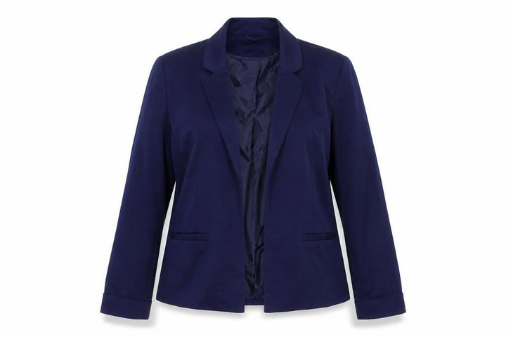 Miss Selfridge Women's Blue Suit Jacket UK 12 Single-Breasted Blazer