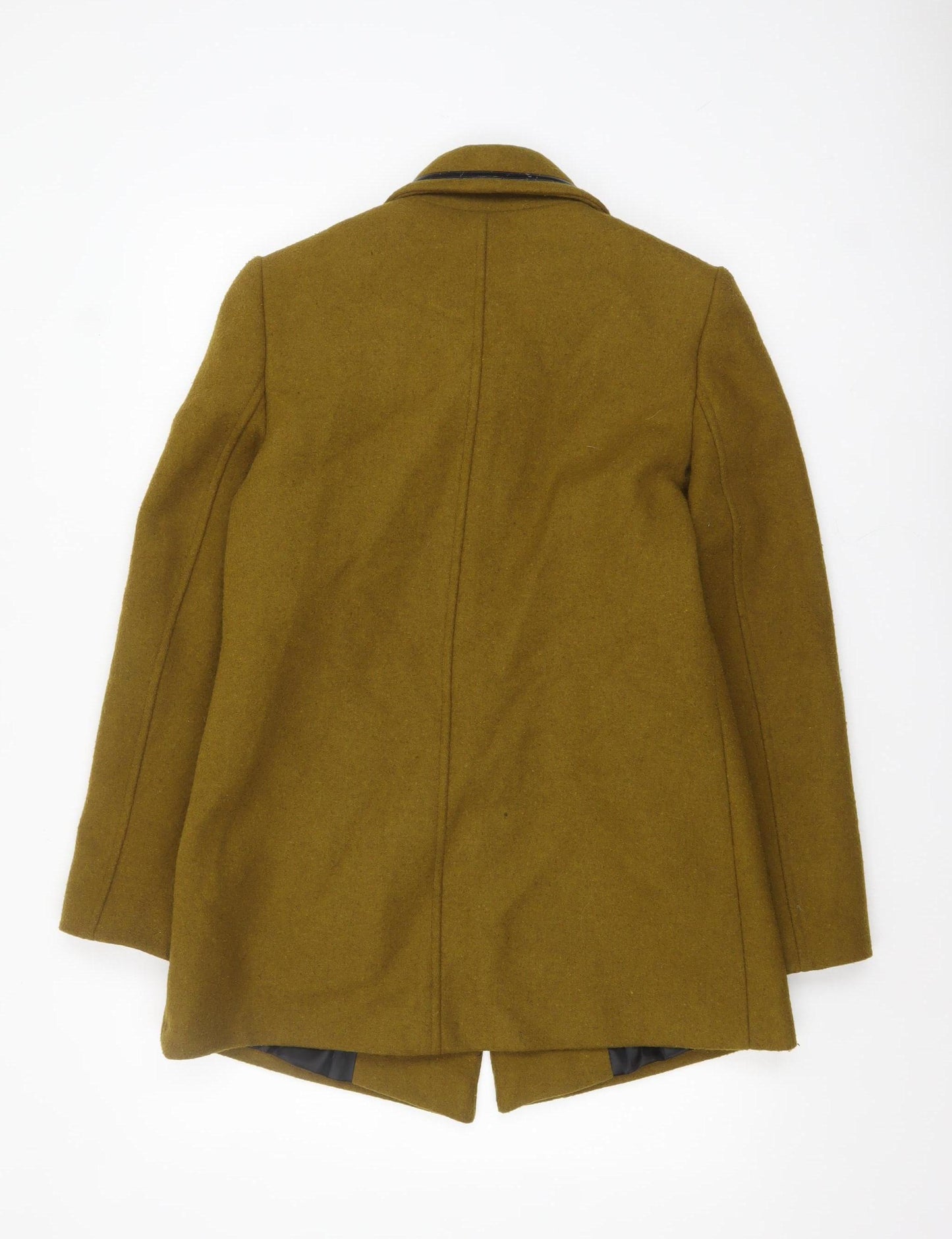Kesta by David Barry Women’s Brown Wool Blend Mid-Length Coat Size 10