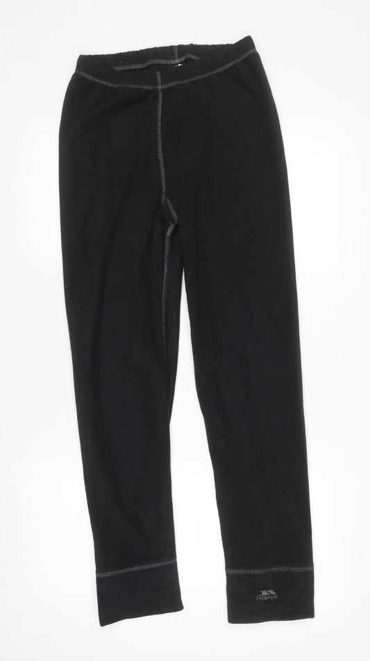 Trespass Men's Black XS Fleece Thermal Trousers Polyester Warmwear