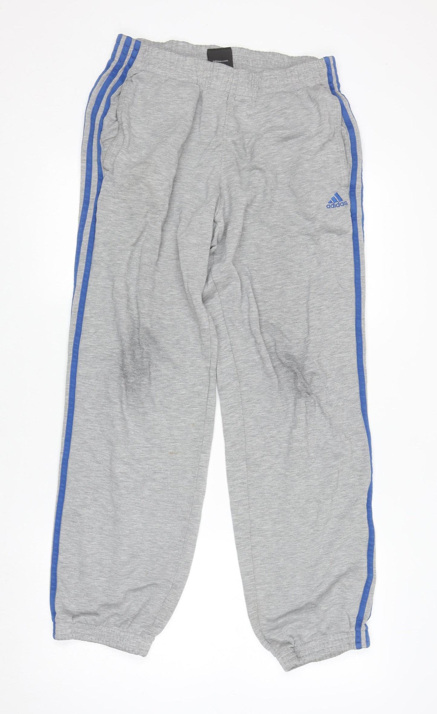 Adidas Men's Grey Track Pants M Performance Essentials
