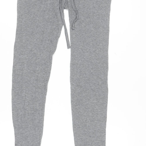 Jack Wills Womens Grey Slim Fit Jogger Trousers Size 6