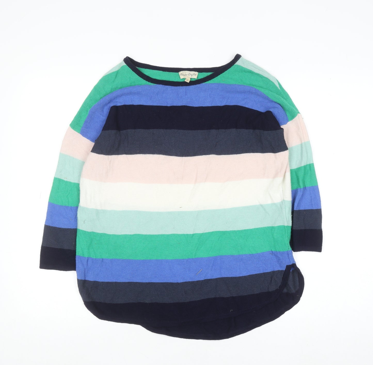 Phase Eight Women's Multicoloured Striped Knit Jumper Size S