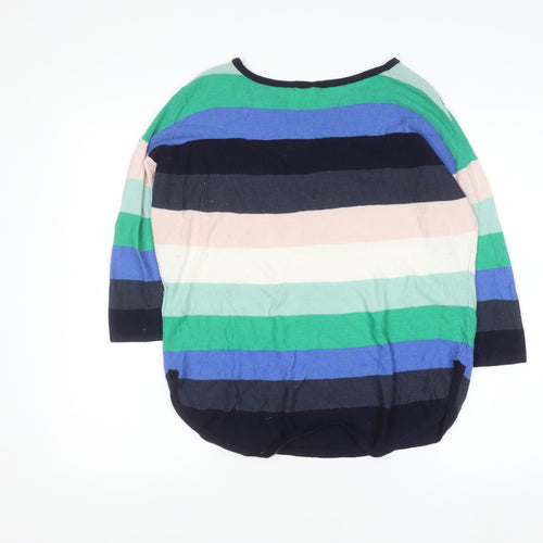 Phase Eight Women's Multicoloured Striped Knit Jumper Size S