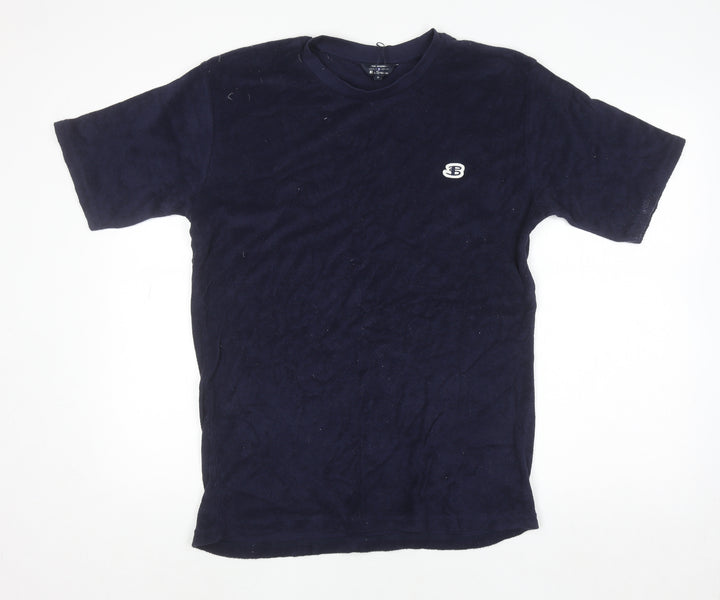Ben Sherman Men's Navy Cotton Crew Neck T-Shirt Size M