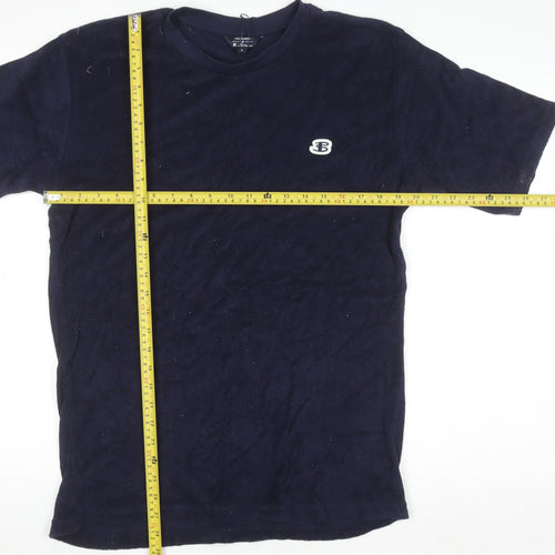 Ben Sherman Men's Navy Cotton Crew Neck T-Shirt Size M