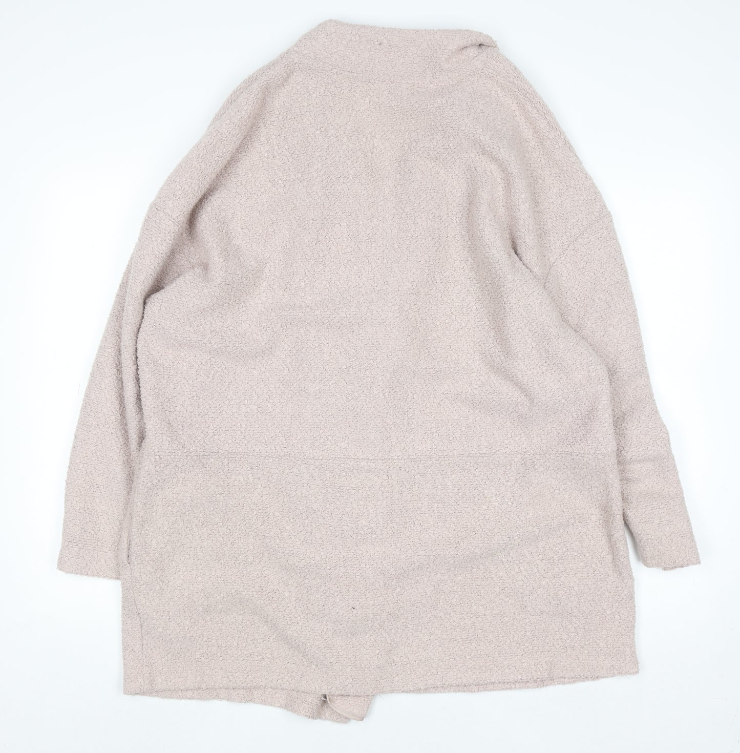 Marks & Spencer Women's Beige Long Sleeve Open Cardigan Size 22