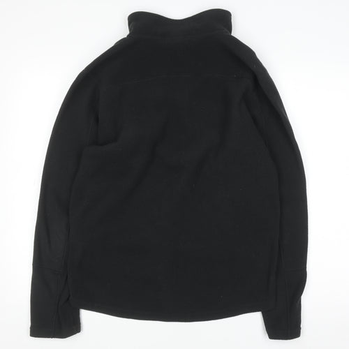 Rab Men's Black Fleece 1/4 Zip Pullover Sweatshirt M