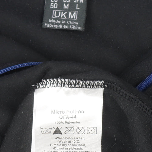 Rab Men's Black Fleece 1/4 Zip Pullover Sweatshirt M