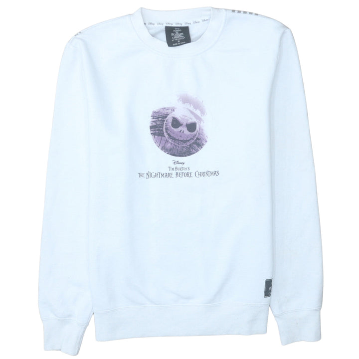 Primark Disney Women's White The Nightmare Before Christmas Sweatshirt M