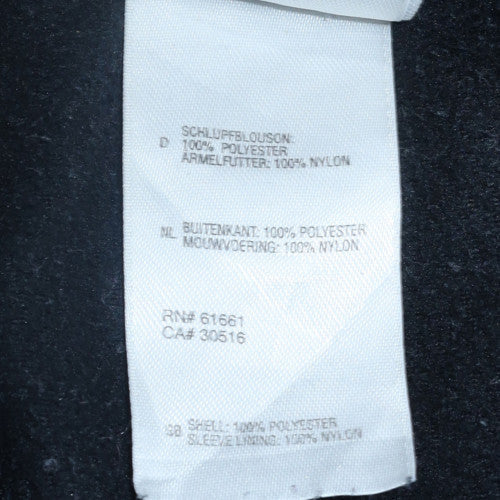 The North Face Womens Black Full Zip Fleece Jacket Size L