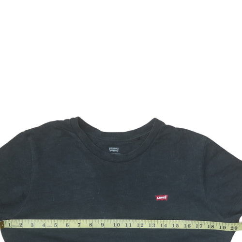 Levi's Women's Black Cotton Basic T-Shirt Size S