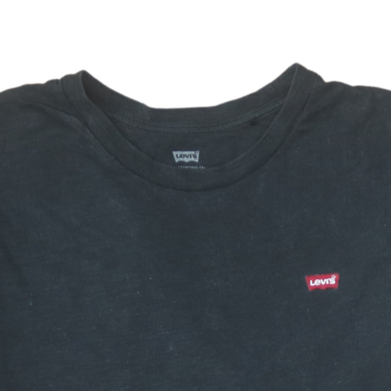 Levi's Women's Black Cotton Basic T-Shirt Size S